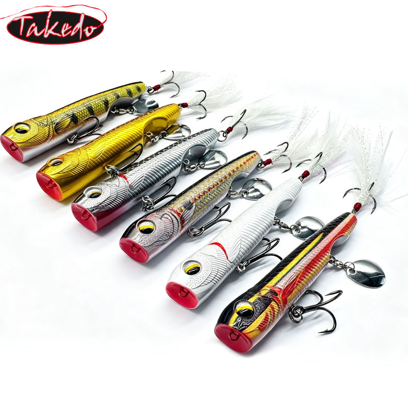 Fishing Lure Popper - TAKEDO 10G Yüzey Su Popper Balıkçılık