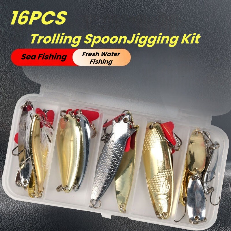 16 Parçalı Balıkçılık Yem Seti - Fishing Lure Jig incelemesi ve fiyatı