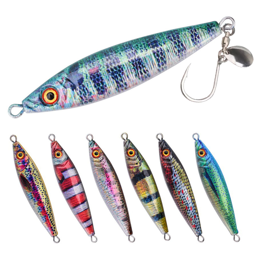 Metal Jig Yemi Döner Kanatlı T - Fishing Lure Blade Bait incelemesi ve fiyatı